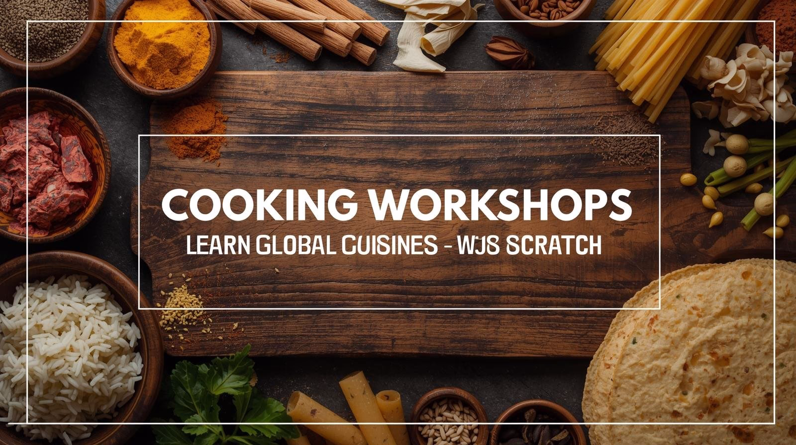 Cooking Workshops: Learn Global Cuisines from Scratch