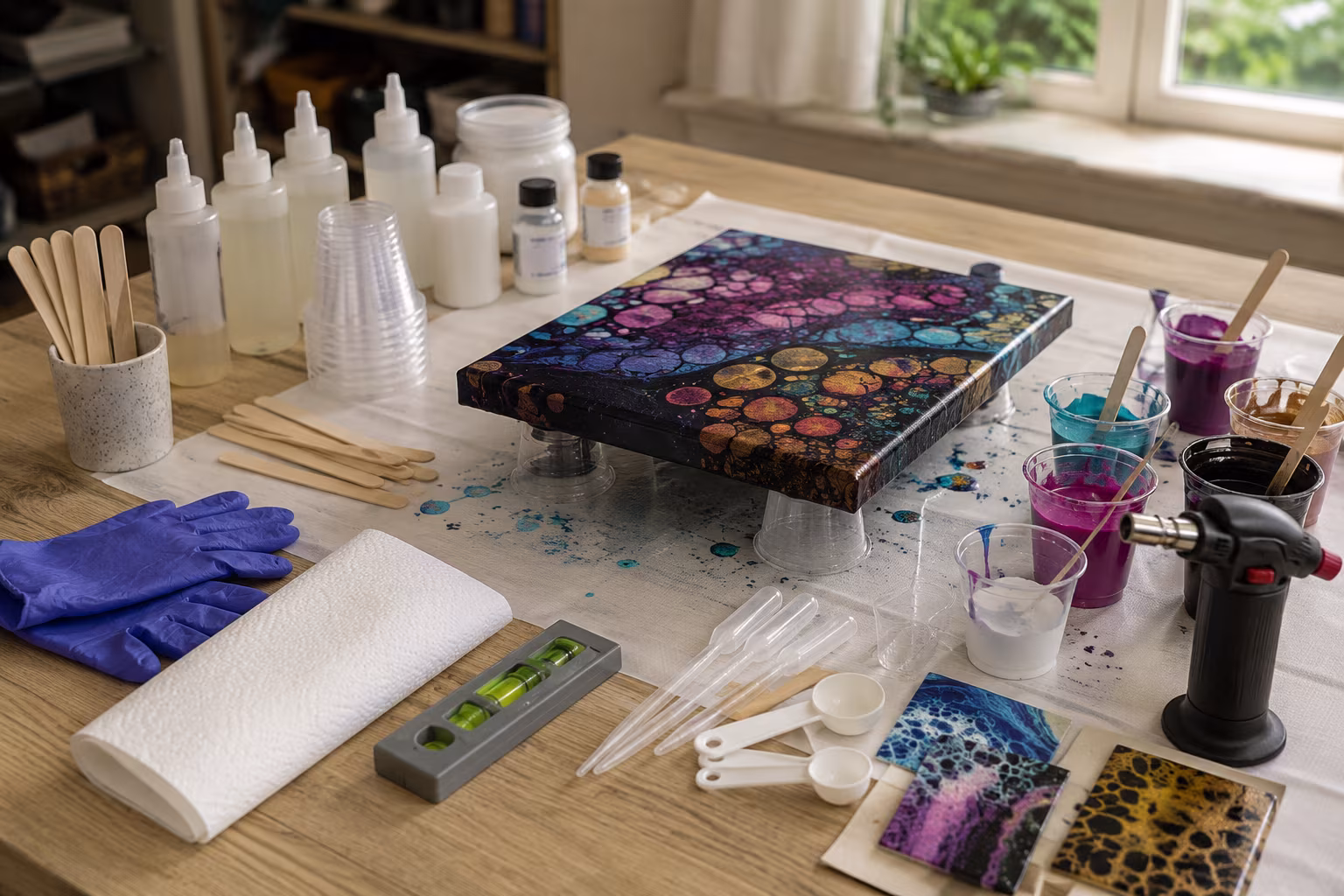 Acrylic Pouring Cells: Why They Form and How to Control - Materials worth investing in early section detail