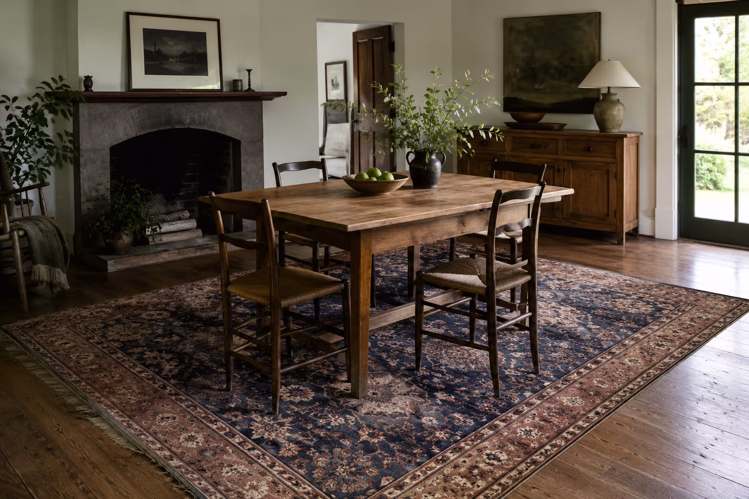Area Rug Size Under Dining Table