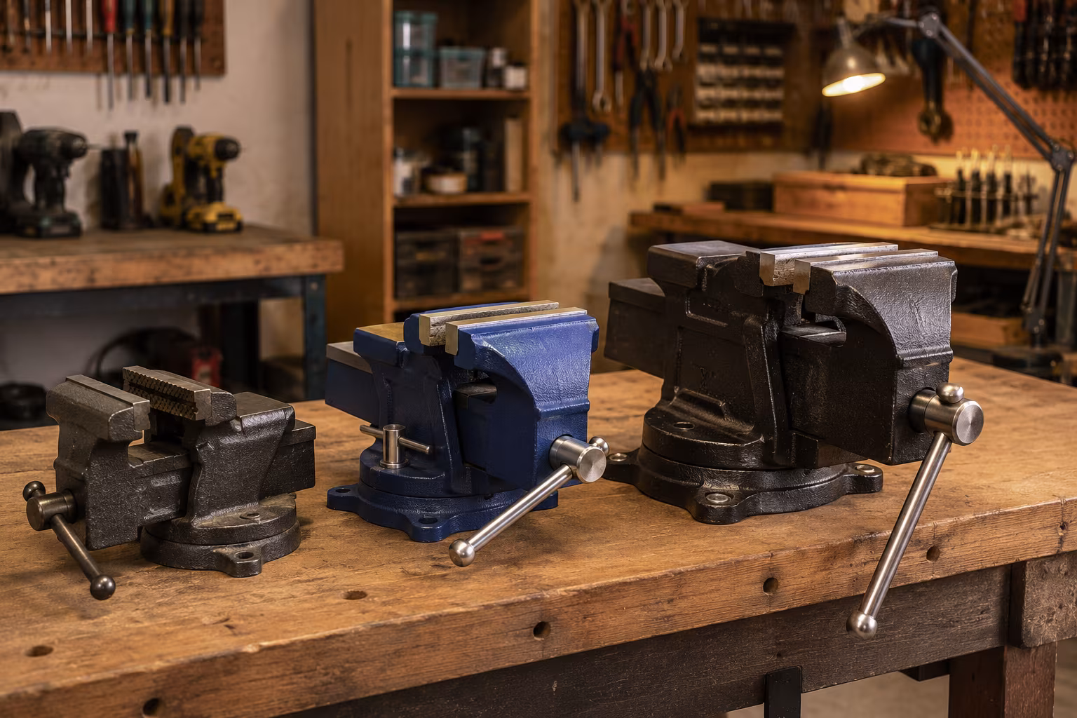 Bench Vise Sizing and Mounting for First-Time Buyers - Vise quality and what it buys section detail