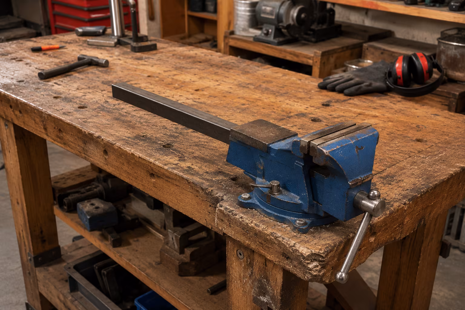 Bench Vise Sizing and Mounting for First-Time Buyers - Common bench vise mistakes section detail