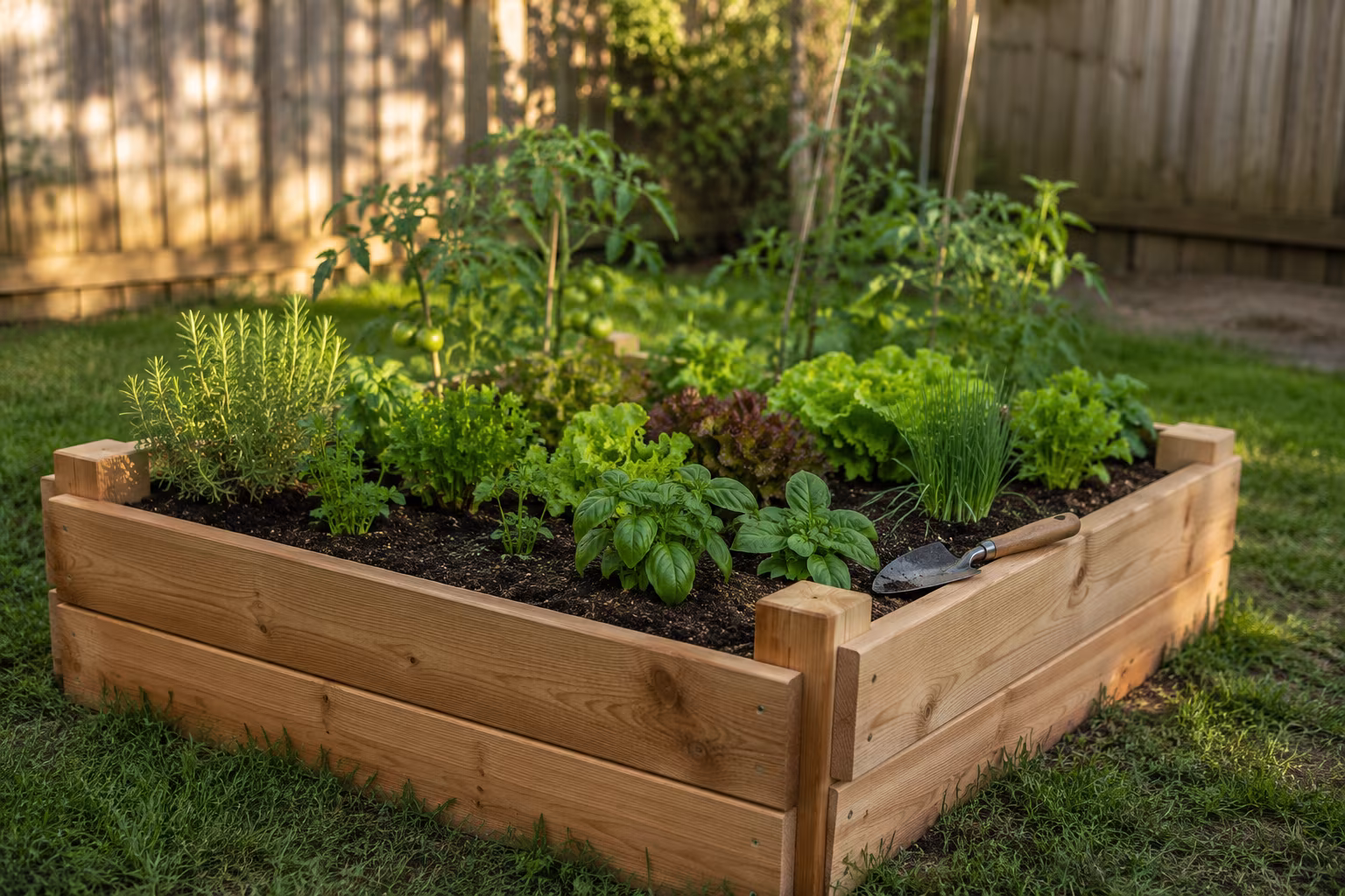Pressure-Treated vs Cedar for a Small Raised Garden Bed