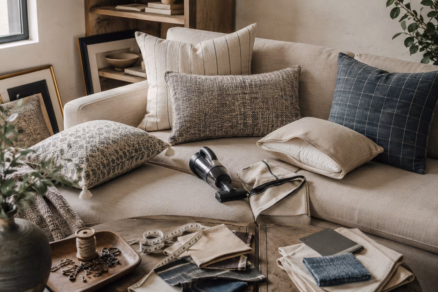 Sofa Pillow Combinations That Don't Fight - Maintenance and Care section detail