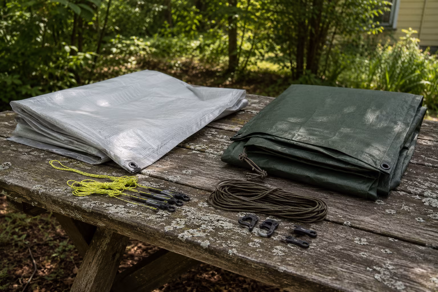 Tarp Pitching for Side Wind: A Practical Field Guide - Tarp choice for sites with regular side wind section detail