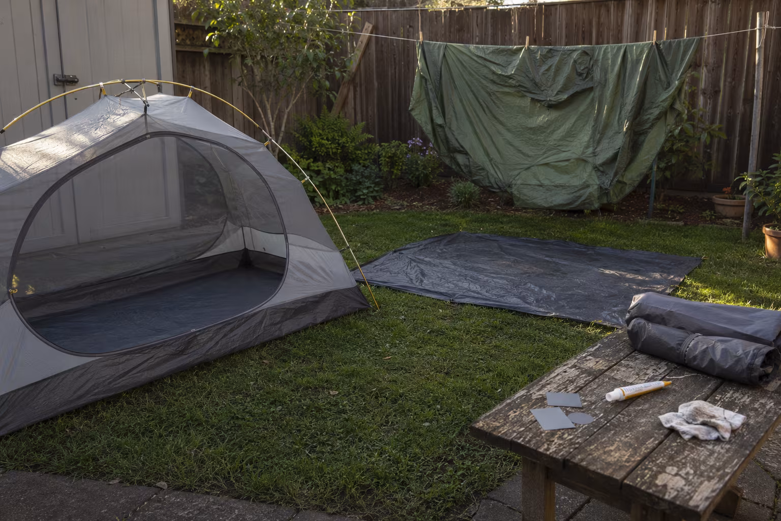 Wet-Climate Tent Camping: The Layering That Stays Dry - After the trip — drying and storage section detail