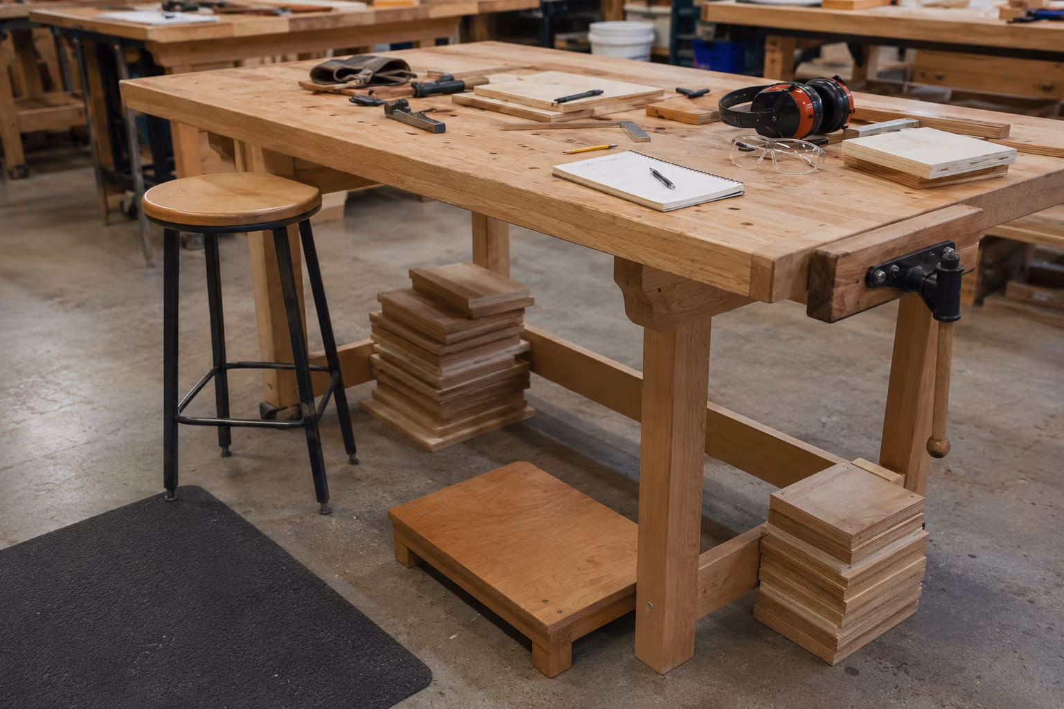 Workbench Height Without Hurting Your Back After Two Hours - Common bench height mistakes section detail