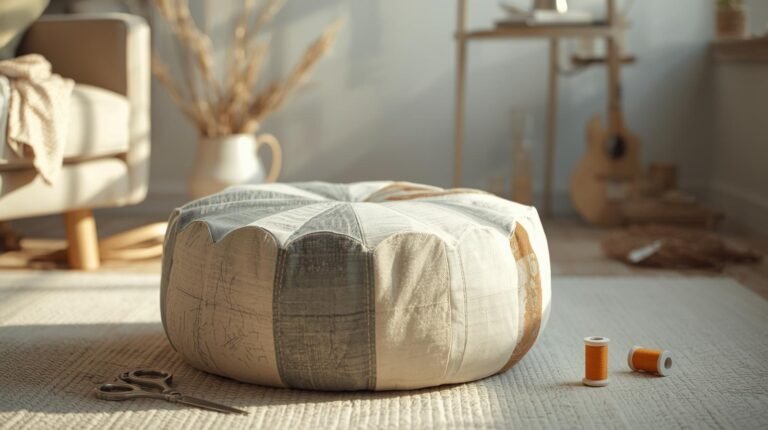 How to Make a Floor Pouf